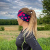 Headband Eleven HB Dolomiti Stars pink