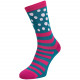 Colorful sports socks SUURI+ Pink