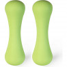 SPOKEY dumbbells 2x1kg BONE blue