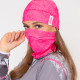 Neck warmer Eleven SCREEN pink