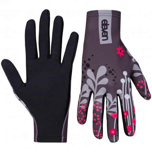 Sports gloves ELEVEN MEADOW grey