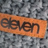 Knitted headband ELEVEN grey