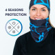 neck warmer Eleven XI blue