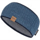 Knitted headband ELEVEN SLIM blue