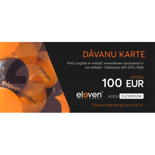 Dāvanu karte 100 EUR