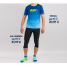 3/4 RUNNING PANTS ELEVEN RUDI BLACK REFLEX