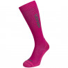 long compression socks MERINO fuschsia