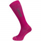 long compression socks MERINO fuschsia