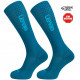 kompresijas garās zeķes MERINO aqua