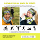 Headband ELEVEN HB Dolomiti Fluo Black