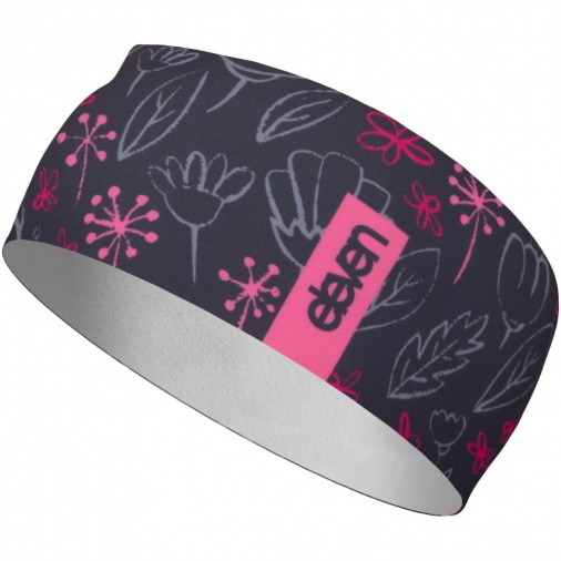 Headband ELEVEN HB Dolomiti FLORAL grey/pink