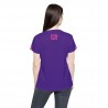 Womens sport t-shirt slim fit STIRNU BUKS 11 purple
