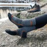 Siltās zeķes ELEVEN MERINO VENTO grey