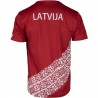 Vīriešu T-krekls LATVIJA sarkans