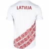 Vīriešu T-krekls LATVIJA balts
