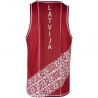 Men's sport shirt LATVIJA red