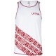 Men's sport shirt LATVIJA white