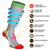 Compression socks Aida Black