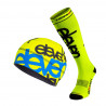 Fluo kompresijas zeķes un cepure