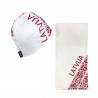 Beanie Latvia Eric white and scarf 