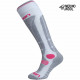 Winter socks LAHTI white/grey