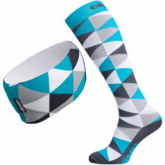 Sports accessories set Eleven Sportswear with Triangle compression socks and headband