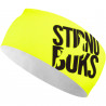 Headband for running Stirnu Buks yellow