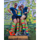 Eleven compression socks colorful