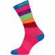 Colorful sports socks SUURI+ Pink