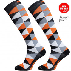 Compression socks Eleven Triangle orange