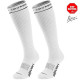 Compression socks Eleven full white