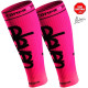 Compression calf sleeves Pink