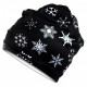 Multifunctional scarf SNOW black