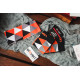 Long compression socks TRIANGLE orange