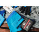 Long compression socks MONO blue