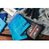 Long compression socks Eleven Mono blue