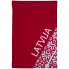 neck warmer Eleven LATVIA red