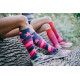 Compression socks Mono pink