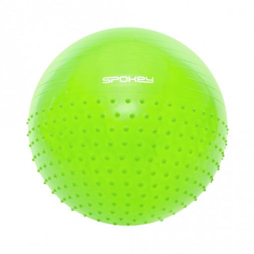 SPOKEY gymnastic ball HALF FIT 65cm green 920939