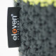 Knitted beanie POM green/grey