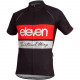 Cycling jersey Horizontal RED black/red