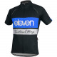 cycling jersey Horizontal F2925 black/blue