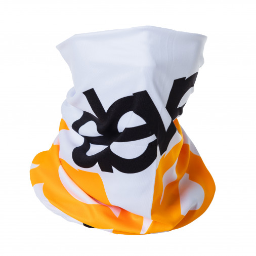 Scarve cap Eleven white/black