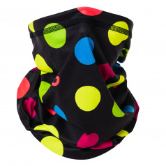 Scarve cap ELEVEN Dots Color Black