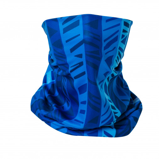 Multifunctional scarf ELEVEN PASS blue