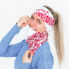 neck warmer Eleven LATVIA white