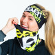 Multifunctional scarf Eleven FLUO black