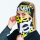 Multifunctional scarf Eleven FLUO black