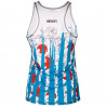 Running singlet ANNE MICRO ELEVEN SCORE BLOOM17