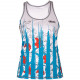 Running singlet ANNE MICRO ELEVEN SCORE BLOOM17